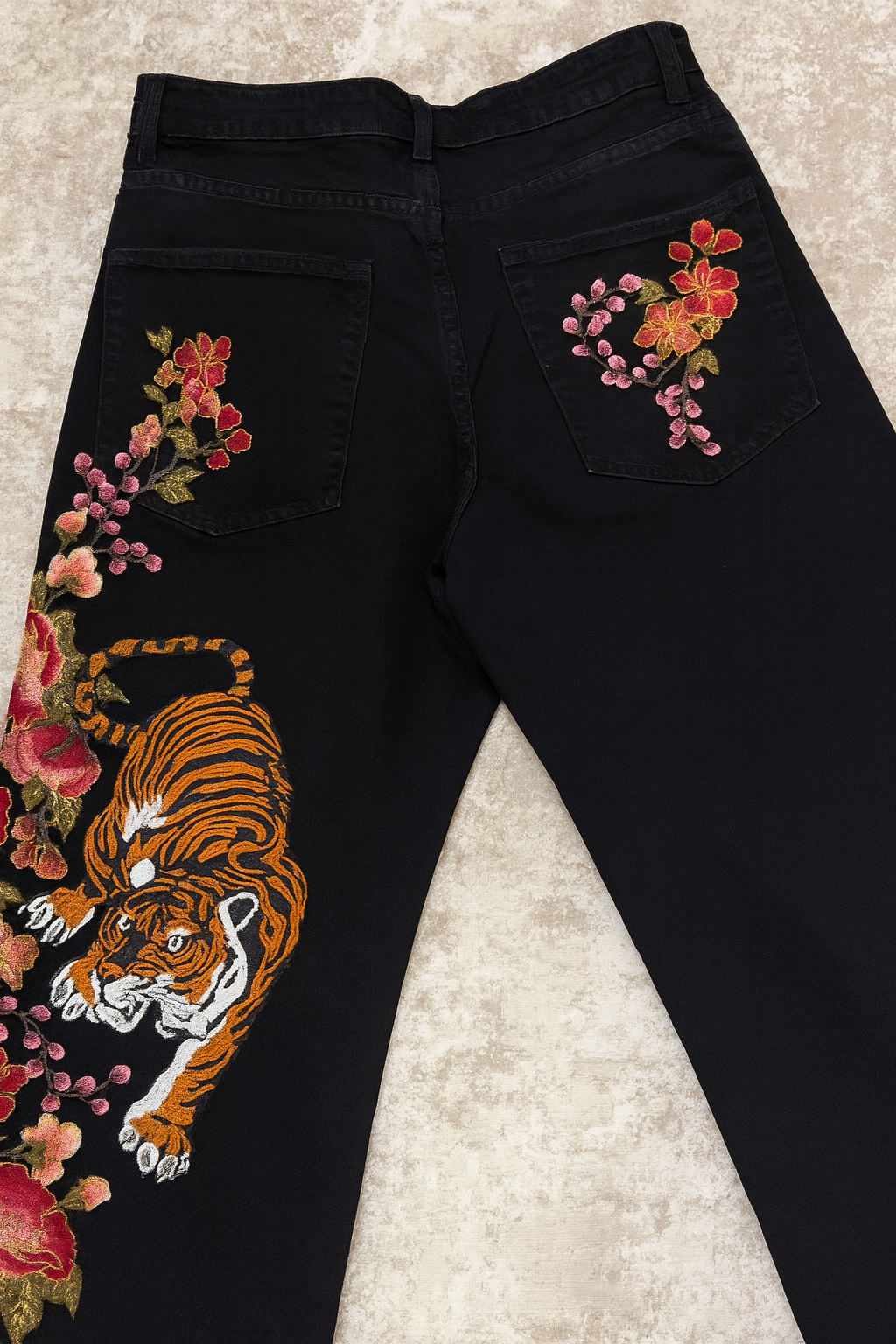 Tiger Blossom Denim