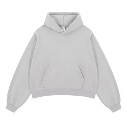 Blue Edit Boxy Hoodie