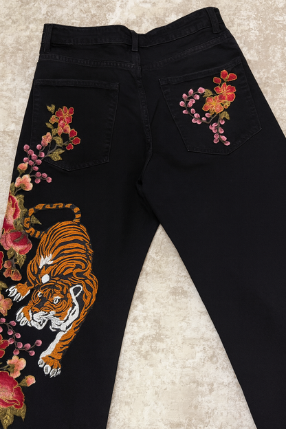 Tiger Blossom Denim