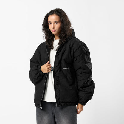 Reversible Canvas Hooded Jacket